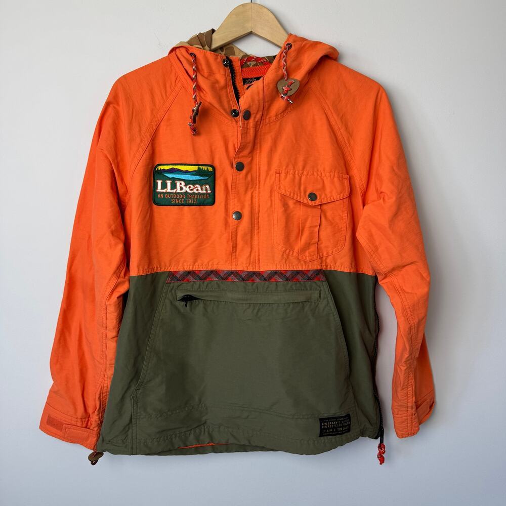 .L. Bean x Todd Snyder HTF Packable Colorblock Anorak Size Small